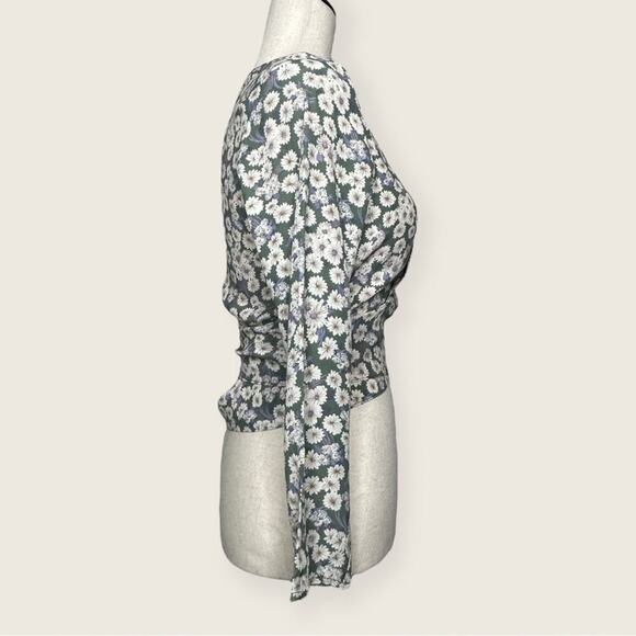 NWT | Rolla’s | Delilah Daisies Blouse | Olive | Small - Picture 3 of 11